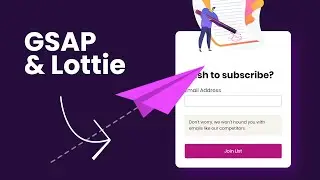 Code a SICK Animated Email Collection Form - HTML/CSS/JS