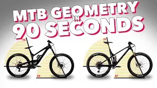 Mountain Bike Geometry Explained in 90 SECONDS