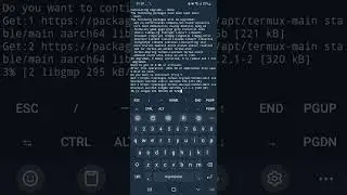 Running apt-get update /upgrade on Termux Android 🫣 