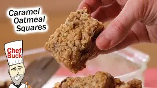 Best Oatmeal Squares Recipe --with Caramel!