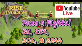 Pass 4 Fights! 2K, 254, 2244, & 1306 Live! Rise of Kingdoms