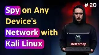 How to Spy on Any Device's Network using Bettercap in Kali Linux?