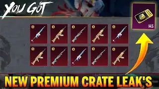 😍NEW PREMIUM CRATE IS HERE BGMI - FREE KAR98 UPGRADE SKIN 