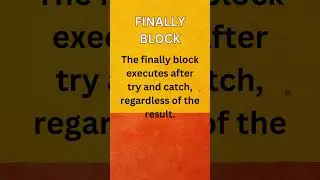 Finally block in JavaScript