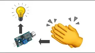 HOW TO MAKE A CLAP SWITCH USING A SOUND SENSOR AND ARDUINO.