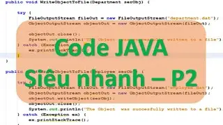 Phím tắt giúp bạn code JAVA siêu nhanh - ĐẠI HỌC FPT - P2