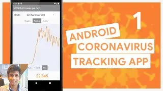 COVID-19 Tracking App (Robinhood Style) Ep 1: Intro - Android Studio Kotlin Open Source