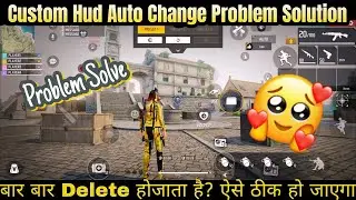 FF Custom Hud Copy And Paste🤯 | Free Fire Custom Hud Glitch | FF Custom Hud Change Problem Solution