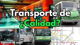 Mi opinión de los sistemas de transporte de la CDMX. Video especial 4,000 suscriptores.