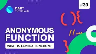 Anonymous  Function in Dart | Lambda Function|  Dart Tutorial #30