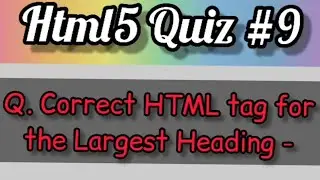 HTML5 Question || HTML5 Question for Any Exam || HTML5 Interview Question #shorts #html5