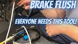 Slick Vacuum Brake Bleeder/Flush Tool! \\With Wilwood brakes too!