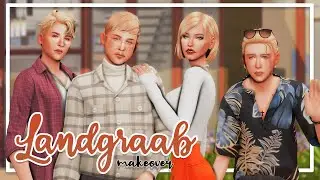 Giving the LANDGRAABS the ULTIMATE makeover! + CC List | Sims 4: Townie Makeover CAS