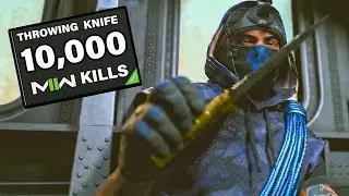 What 10,000 Throwing Knife Kills Looks like in MW2