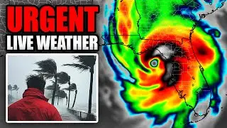 🔴LIVE - Major Hurricane Helene Coverage With Storm Chasers On The Ground - Live Weather Channel...