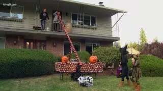 People find creative ways to celebrate Halloween despite the pandemic