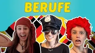 GERMAN LESSON 14: German professions - Deutsche Berufe: Was sind Sie von Beruf? 💇‍👷👮‍