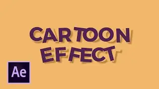 After Effects Tutorial : Cartoon Wiggly Text Animation | Easy Steps