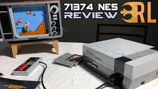 LEGO 71374 Nintendo Entertainment System Review, Unboxing & Timelapse Build