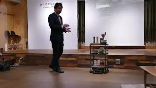 Preferred Robotics「カチャカ」を呼び込む礒部氏