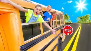 ReaL ScHool BuS FoR HomE ScHooL KiDs!