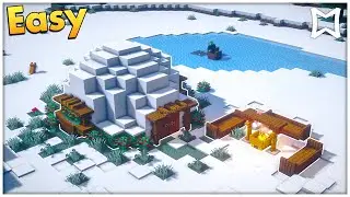 ► Minecraft Survival Igloo Tutorial! (EASY)