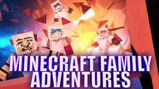 Minecraft Family Adventures 09 - Roller Coaster!  / Minecraft Roleplay