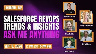 Salesforce RevOps Trends & Insights (Ask Me Anything)