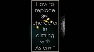 Replace 3rd Character In String With Asterisk * | Oracle SQL PLSQL Interview Question 