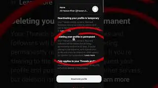 How to delete Threads Account without Deleting Instagram #tech #ytshorts #threads