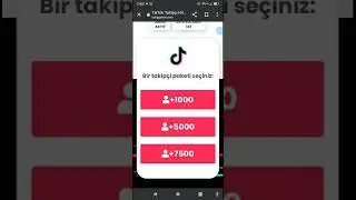 TikTok Takipçi hilesi bana oldu.(kanıtlı)/