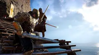 Assassin's Creed Valhalla - Bandit Hideout Stealth Kills & Aggressive Raid Combat