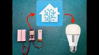 Useful IoT with Home Assistant & trigBoard - Turn a WiFi Bulb ON Automatically!