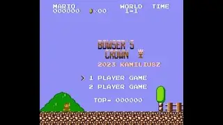 SMB Hack Longplay - Bowser's Crown 1