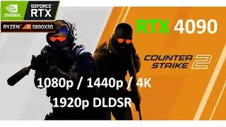 Counter-Strike 2 | RTX 4090 | 5800X3D | 4K - 1440p - 1080p - 1920p DLDSR