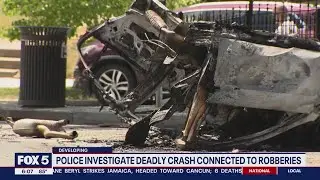 DC police identify 2 suspects killed, 1 injured in crash following robberies