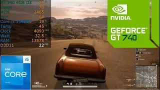 GT 740 4GB PUBG