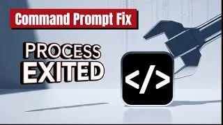 Process Exited with the Code 1 Command Prompt Fix