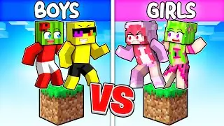 One BOYS Block vs One GIRLS Block in Minecraft