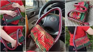 Crochet Cross body bag Easy Crochet pattern