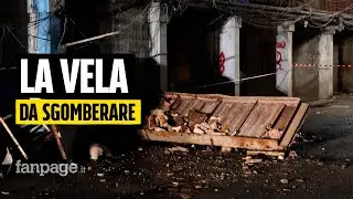 Crollo nella Vela Celeste a Scampia: Ci sono 800 persone da sistemare