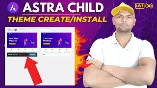 WordPress Astra Child Theme | Astra Child Theme Generate And Install