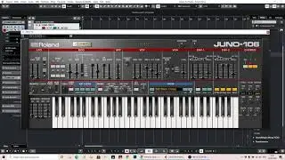 Roland Juno 106 - Roland Cloud - All Presets Demo - Todos os Timbres #roland #Roland CLoud #vst