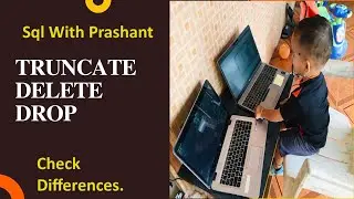 Differences between Delete,Drop and Truncate in sql | Postgresql | Oracle | Mysql Sql With Prashant