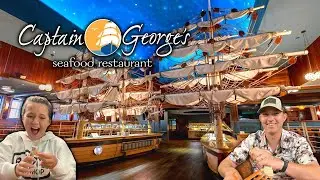 Captain Georges Seafood Buffet Myrtle Beach | All You Can Eat Crab Legs | Full Menu