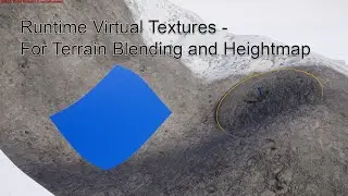 Runtime Virtual Textures - For Terrain Blending and Heightmap