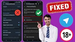 How To Enable Sensitive Content On Telegram 2024 (Android & IOS)