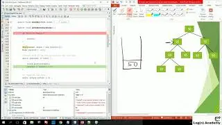 10. Data Structure & Algorithm: In-Order Tree Traversal using Stack - Code Implementation