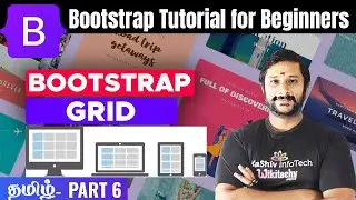 #6 🅱️ Grid in Bootstrap | Bootstrap Tutorial for Beginners in Tamil #grid #bootstrap #kaashiv