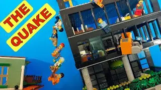 LEGO EARTHQUAKE at BRICK TRADE CENTER - Disaster ACTION Movie - ep 74